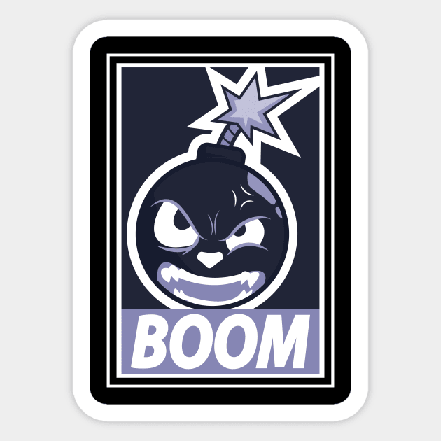 BOOM! EXPLODE SAD DAY Sticker by SlaughterSlash